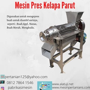  Coconut Milk Extractor (Mesin Press Kelapa Parut) Santan Kelapa
