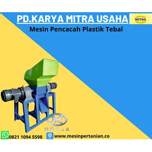 Thick Plastic or Solid Plastic Shredder Machine Capacity 200 Kg/Hour
