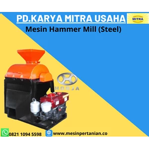 Hammer Mill Machine (Steel) / Grain Flour Machine Machine Capacity 500 Kg/Hour