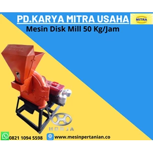 Disk Mill Machine 50 Kg/Hour / Grain Flour Machine Machine Capacity 50 Kg/Hour