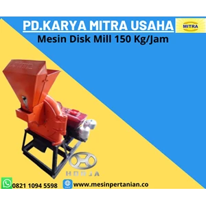 Disk Mill Machine 150 Kg/Hour / Grain Flour Machine Machine Capacity 150 Kg/Hour
