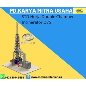 Double Chamber Horja Incinerator Machine D-75 Machine Capacity 75 Kg/Process