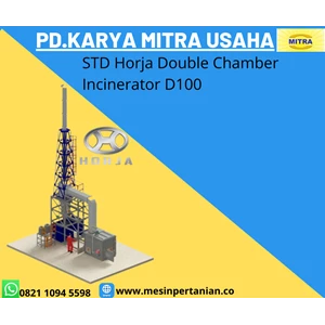 Double Chamber Horja Incinerator Machine D-100 Machine Capacity 100 Kg/Process