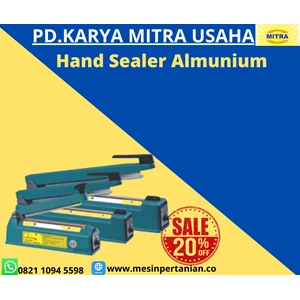 Hand Sealer Aluminum (Food Packaging Press Machine) Size 49 x 35 x 40 Cm