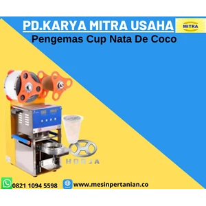 Mesin Pengemas Cup Nata De Coco Kapasitas 300 Cup/Jam