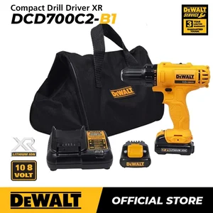Mesin Bor Cordless Dewalt Tipe Dcd700c2 10.8 Volt