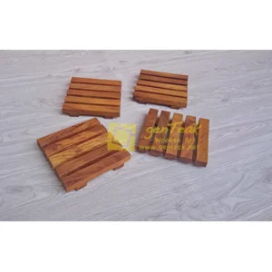 Tatakan Gelas dan Piring - Model Slats
