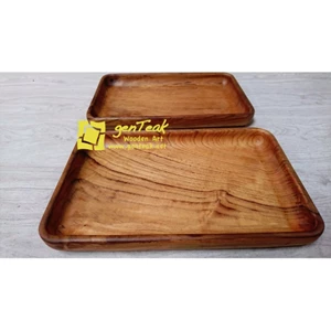 Bread Holder /  Wooden Plate Medium