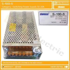 Power Supply Komputer Shemsco S-100-5