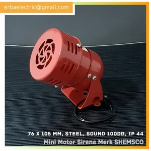 Sirene And Strobe Alarm Shemsco Ms-190 Ac 220V