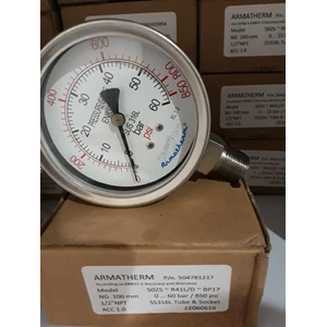 pressure gauge 60 bar