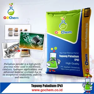 Tepung Palladium Bahan Kimia Untuk Industri Elektronika Kedokteran