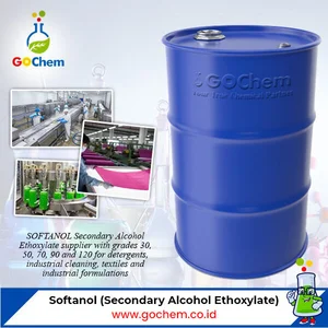  Bahan Kimia Industri SOFTANOL Secondary Alcohol Ethoxylate