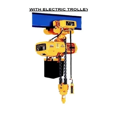Dari Electric Chain Block Hoist With Trolley WHD5-03-01S-E Shuang Ge  0