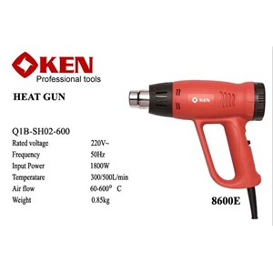 Heat Gun Ken 8600E 1800 Watt