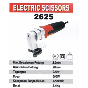 Mesin Potong Plat Electric Scissors 2625 Ken