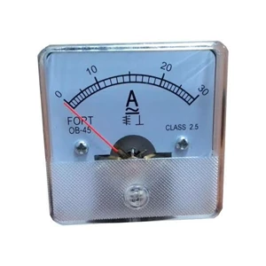 Ampere Meter Analog Panel Meter AC / DC FT-45A/FT-52A/FT-52A Fortindo
