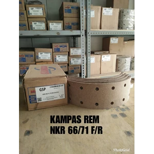 Kampas Rem NKR 66/71 F/R / Clutch Disc/ Kampas Rem Mobil