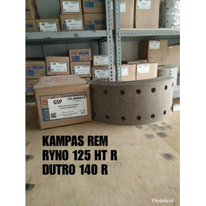 Kampas Rem Mobil Ryno 125 Ht R & Dutro 140 R merek GSP