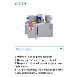 Oil Resistant Lubricator YAC-8H merek Ishan Alat Pelumasan