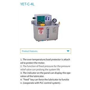 Oil Resistant Lubricator YET-C-4L merek Ishan Alat Pelumasan
