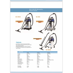 Vacuum Cleaner Lustre Wet And Dry 10 Liter