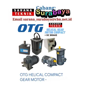OTG HELICAL COMPACT GEARMOTOR PT. SURABAYA TEKNIK