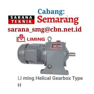 LIMING HELICAL GEARBOX TYPE H PT. SARANA TEKNIK
