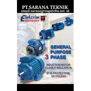 Electric Motor 3 PhasePT SARANA TEKNIK MOTOR ELEKTRIM CANTONI Three Phase Induction Motors 
