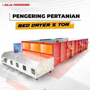 Mesin Pengering Jagung Padi Jahe Kapulaga Cengkeh Kapasitas 5 Ton Tipe Gas Full Otomatis