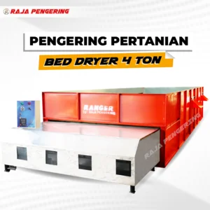 Mesin Pengering Biji Kapulaga Biji Kacang Jahe Kunyit Padi Jagung Box Dryer 4 Ton Tipe Gas