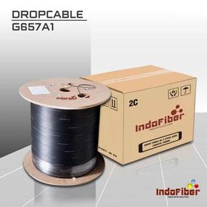 INDOFIBER Kabel Dropcore 2 core 3 seling / FTTH