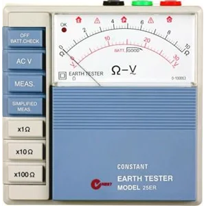 ANALOG GROUNDING TESTER 25ER ALAT UKUR TAHANAN TANAH  CONSTANT 