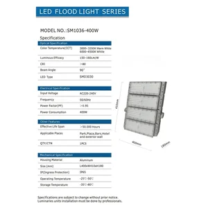 Lampu sorot led pju 400 watt
