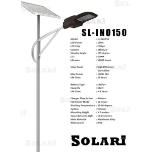 Lampu Jalan PJU Two In One SL-INO 150watt