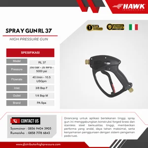 SPRAY GUN 200 - 350 BAR RL 37 PA Spa SPRAY NOZZLE