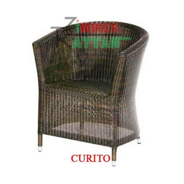 Kursi Teras Curito- Kursi Makan Rotan Plastik