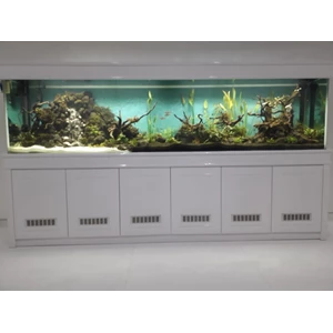 Hiasan Aquarium dan kabinet