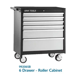 6 Drawer Roller Cabinet Model 99206SB - Lemari Tools Merek Gray Tools