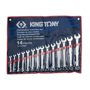 14 Piece Metric Combination Wrench Set - King Tony