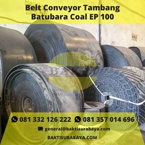 Belt Conveyor Tambang Batubara Coal EP 100