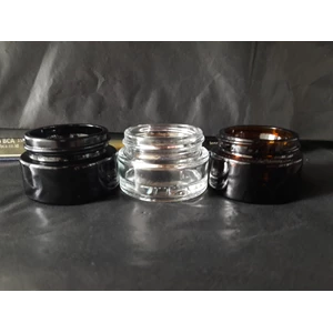 Glass Jar Clear 100Ml Cosmetics Packaging