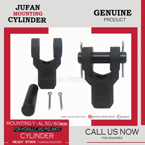 Jufan Mounting Y Connector AL 50/63 - Hydraulic Pneumatic Cylinder