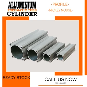 Aluminium Pneumatic Profile Tube  Cylinder
