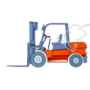 Ic Engine Forklift Heli Compact & Reliable H Series 4 - 5 Ton