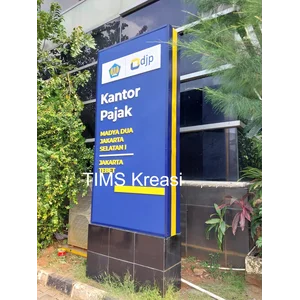 Totem / Papan Nama Perusahaan / Billboard / Totem Akrilik / Jasa Cetak Billboard