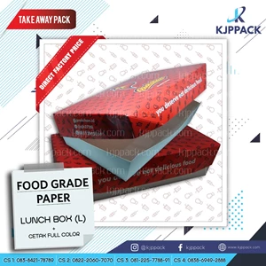 Cartons Of Food Food Grade Or Food Grade Paper Lunch Box Size M