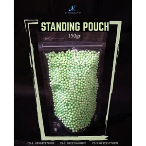 Plastik Kemasan Standing Pouch 150 gram ( MIN ORDER PRINTING HANYA 1000PCS )