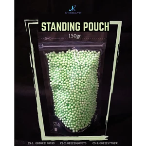 Plastic Packaging Standing Pouch 150 gram