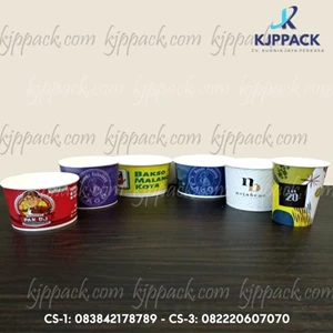 Print Soup Cup Paper   min order 1000pcs Jakarta dan sekitarnya